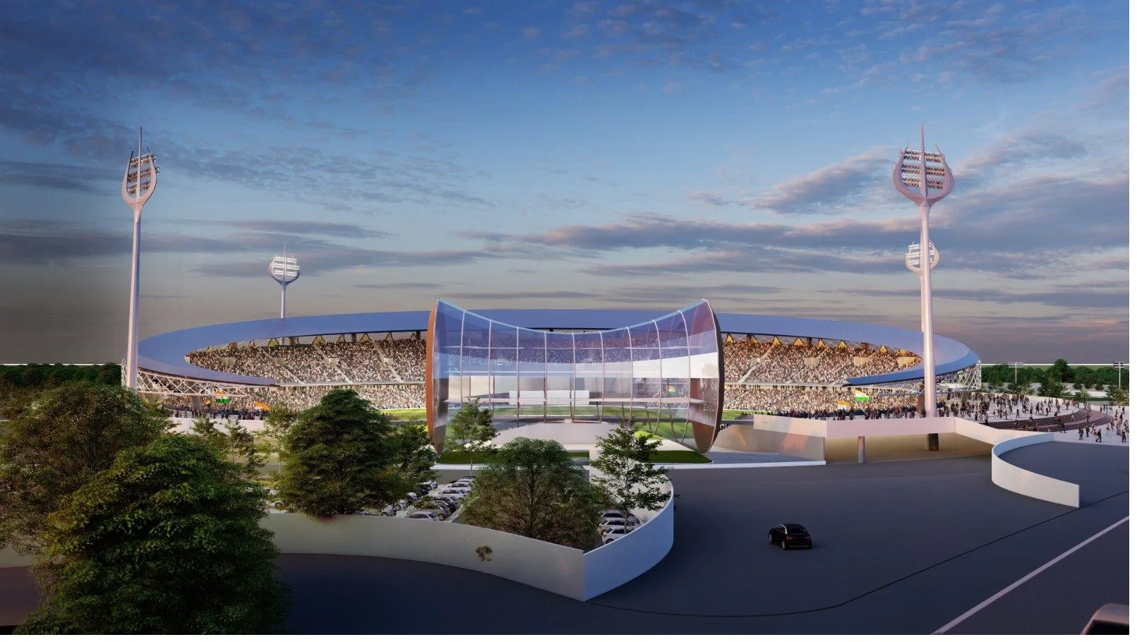 PM Modi का वाराणसी को खास तोहफा, इंटरनेशनल क्रिकेट स्टेडियम की रखी आधारशिला