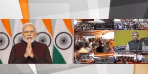 PM Modi flags off 9 Vande Bharat trains