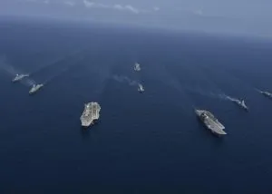 ASEAN countries conduct first joint naval exercise near disputed South China Sea