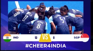 Indian women hockey team