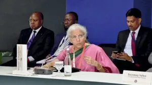 Finance minister meeting with fintech companies