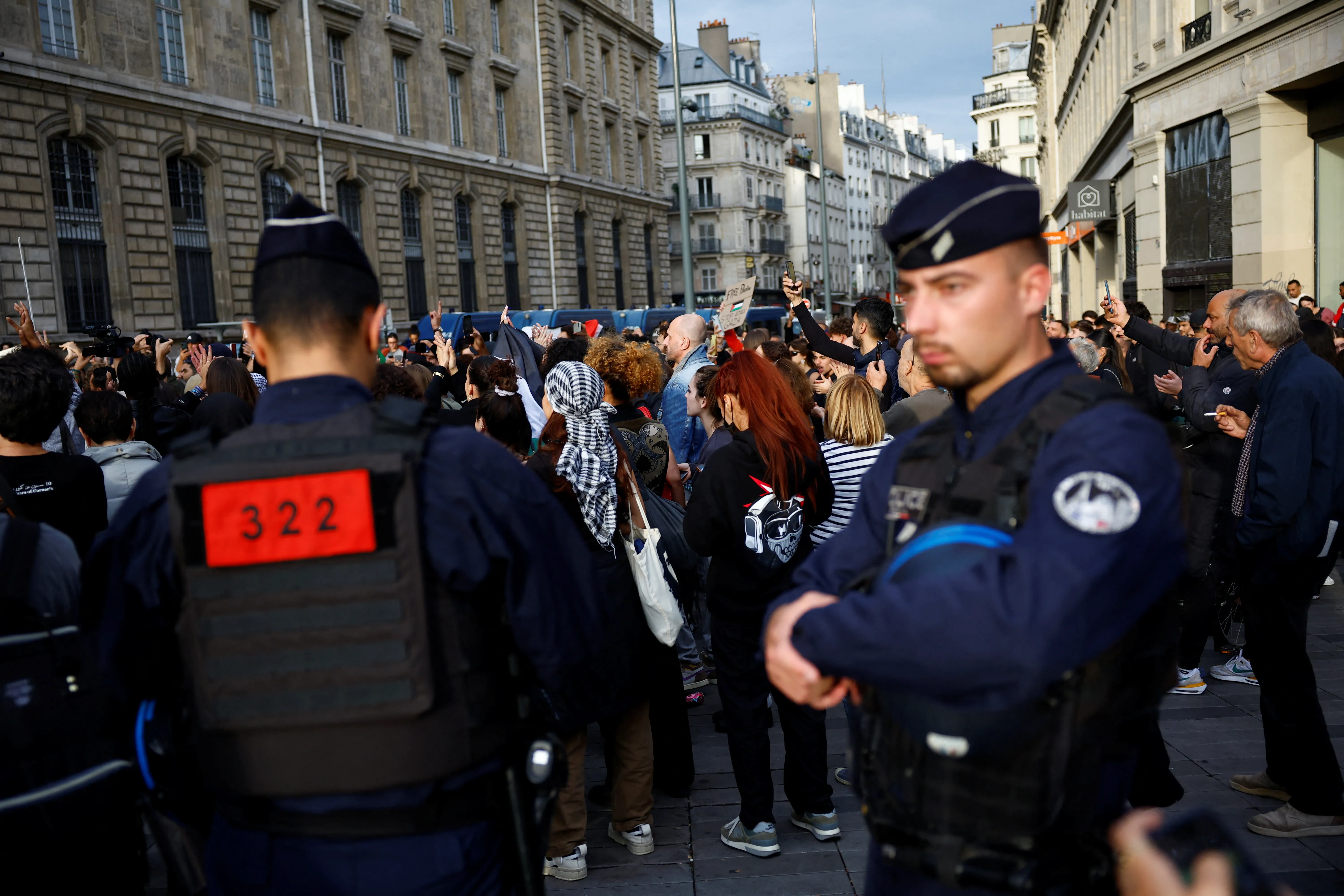 France has banned pro-Palestinian protests and vowed to protect Jews from resurgent antisemitism