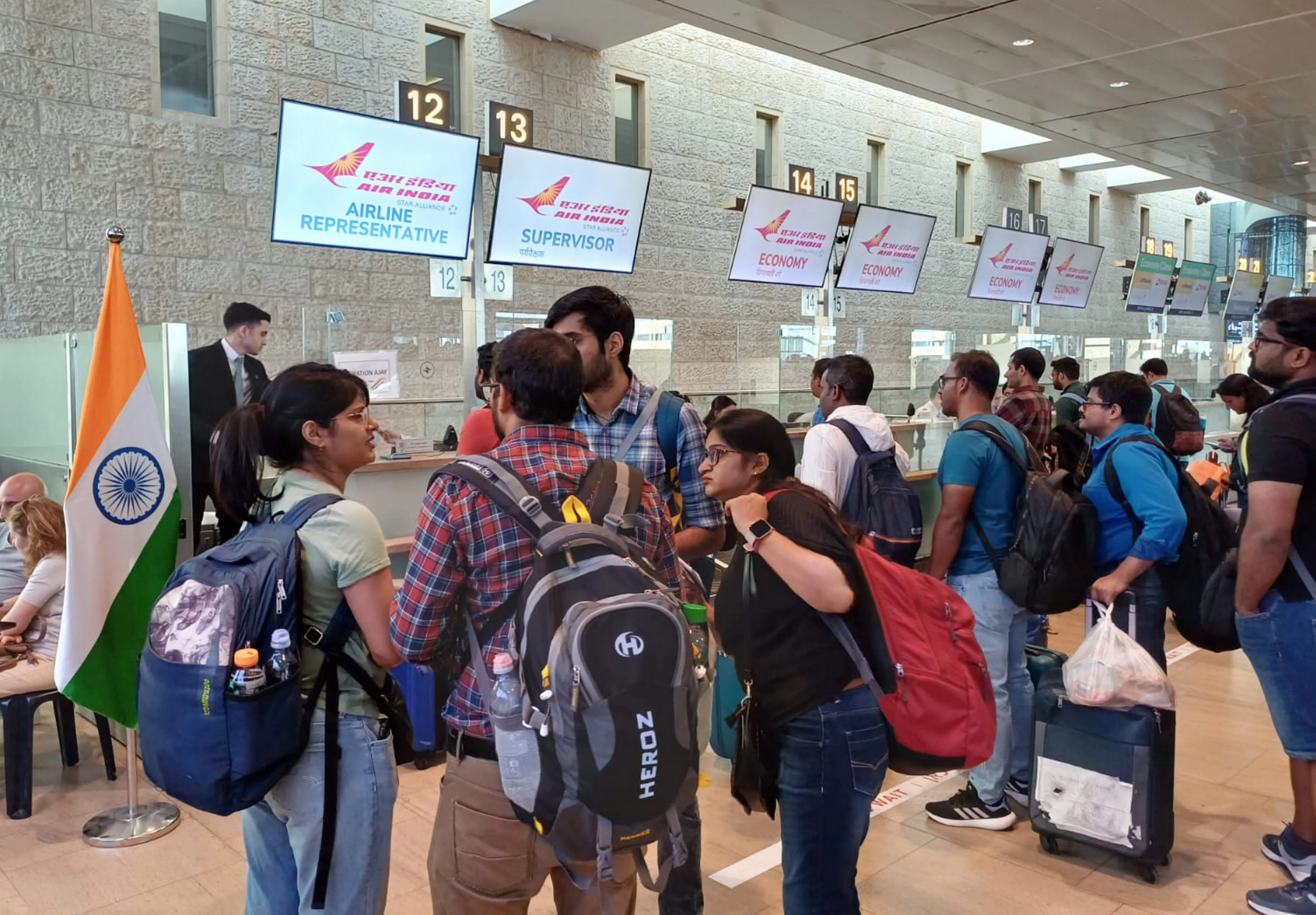 Operation Ajay: 18 Nepali citizens leave for Delhi along with Indians from Israel