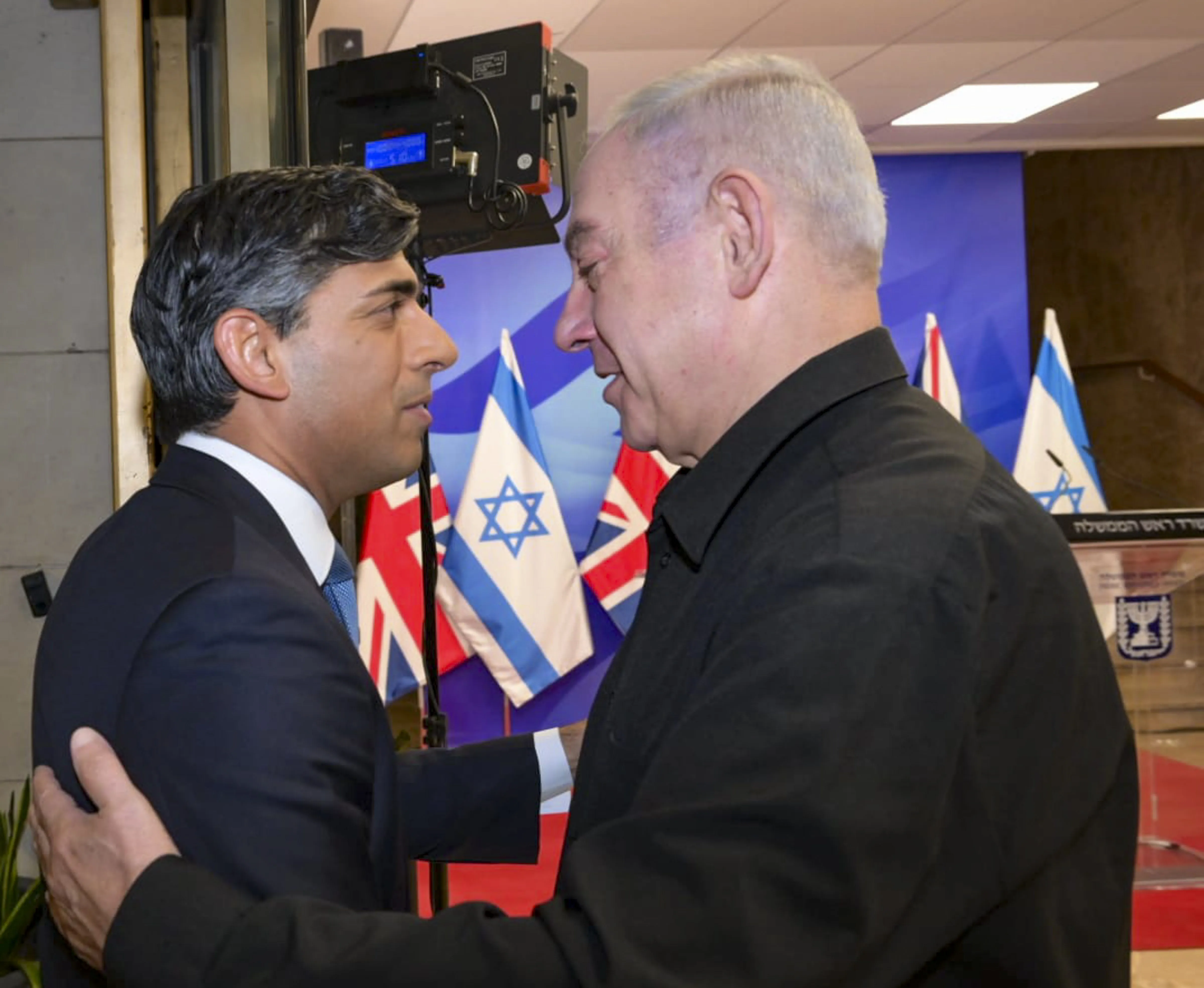 Netanyahu called him a friend, British PM Sunak said - will stand with Israel in 'most difficult times'