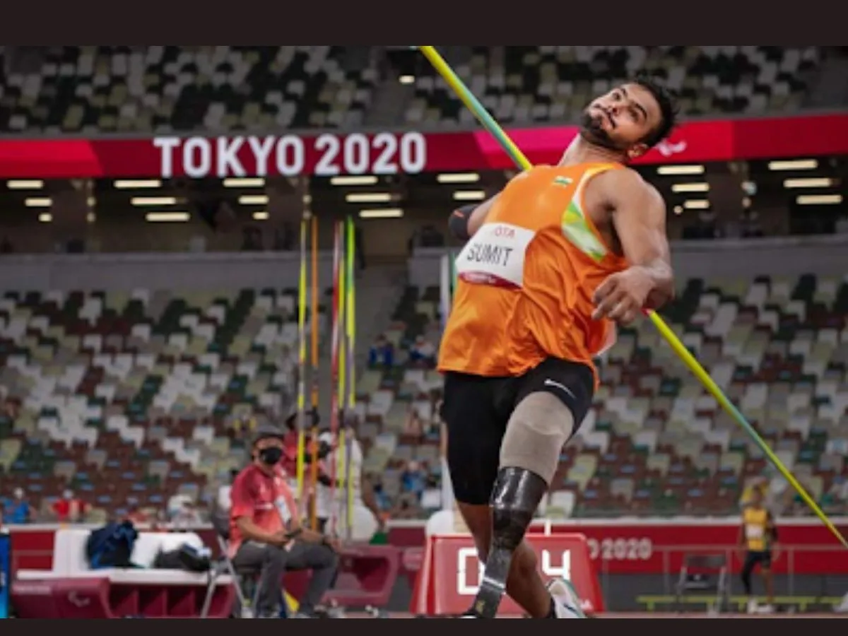Asian Para Games 2023: Paralympic champion Sumit Antil won gold in javelin throw, broke his own world record.