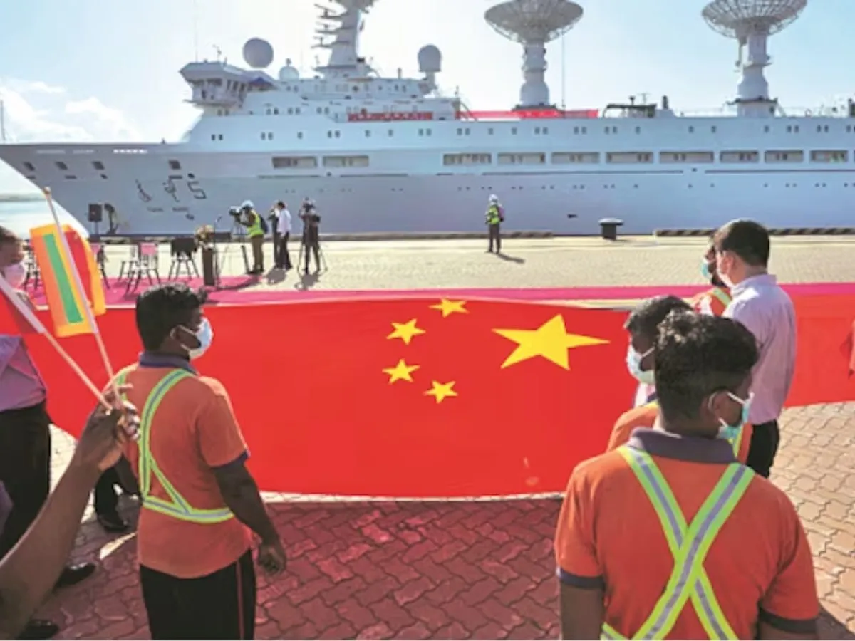Chinese research ship docks at Colombo port amid security concerns raised by US