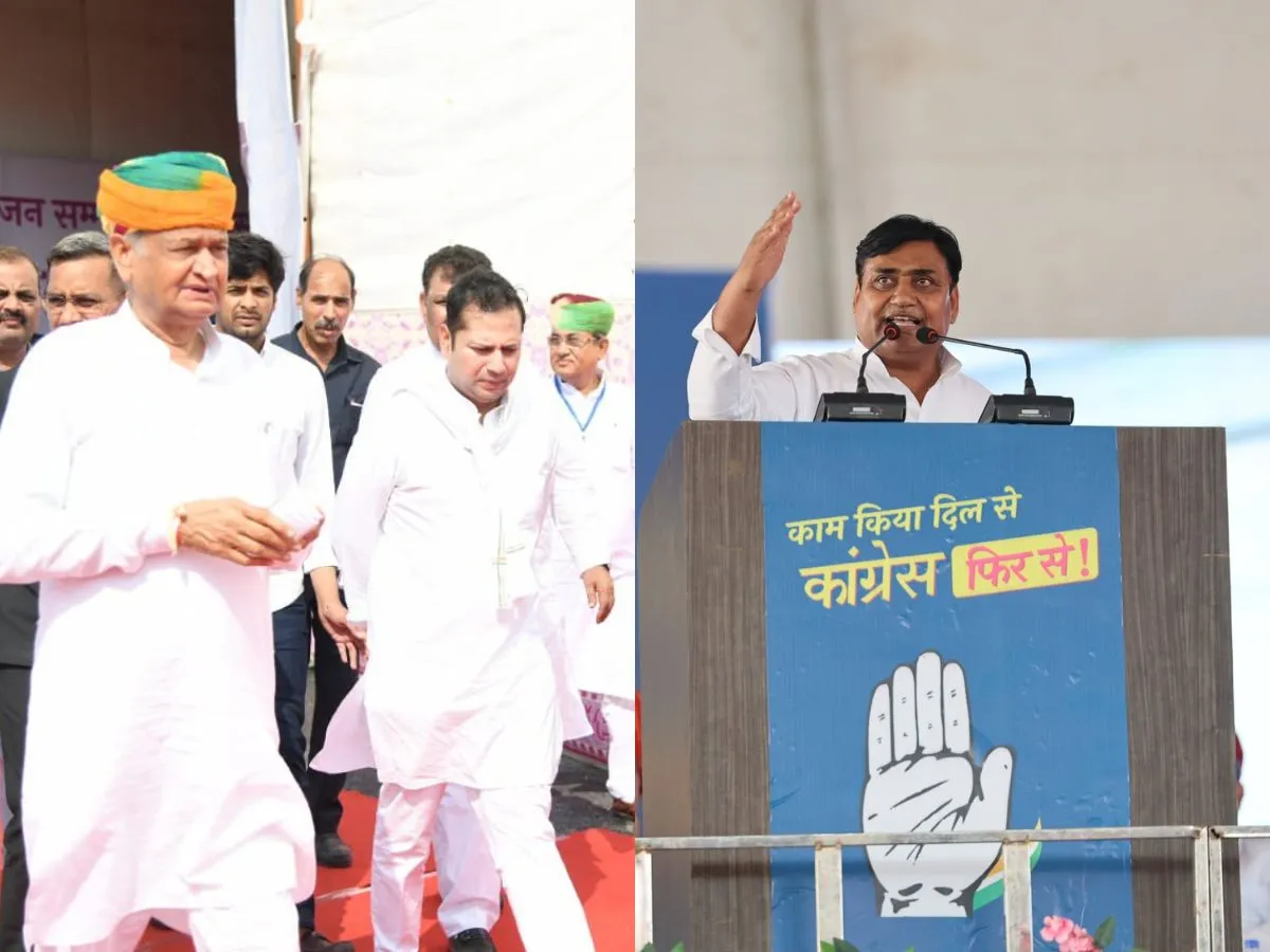 ED raids the premises of Rajasthan Congress Chief Dotasara, summons sent to Gehlot's son too