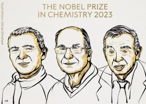 Nobel Prize in Chemistry awarded to three scientists for their work on microscopic quantum dots