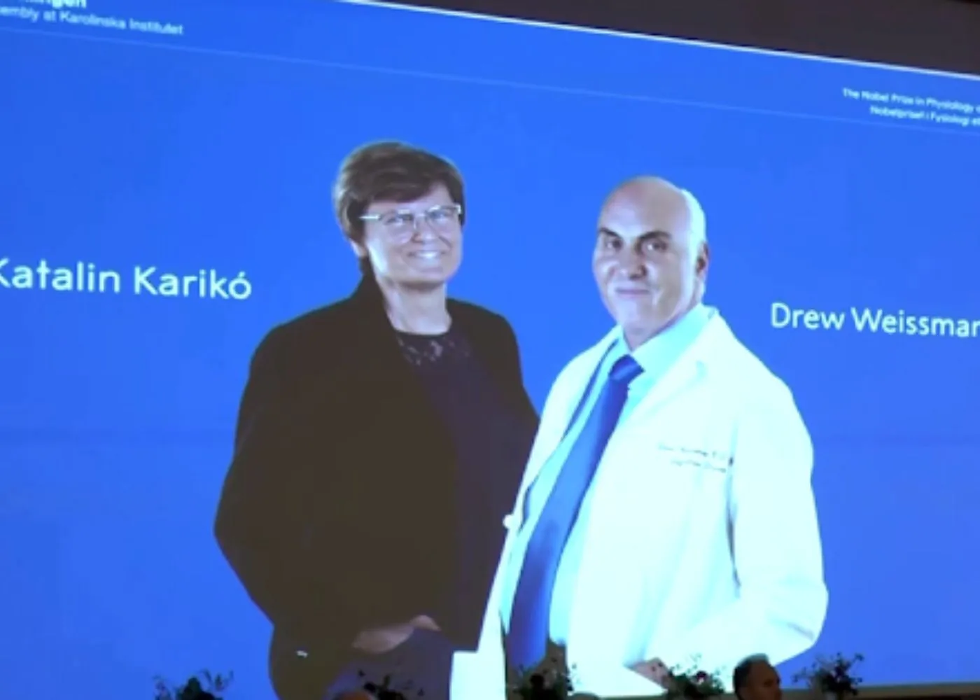 Nobel Prize 2023 in Medicine awarded to Katalin Kariko, Drew Weissman