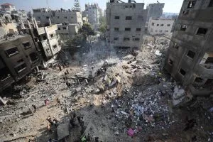 Israeli strikes kill 22 in northern Gaza: Palestinian officials उत्तरी गाजा में इजराइली हमलों में 22 लोगों की मौत: फलस्तीनी अधिकारी
