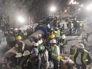Under-construction tunnel collapsed in Uttarakhand