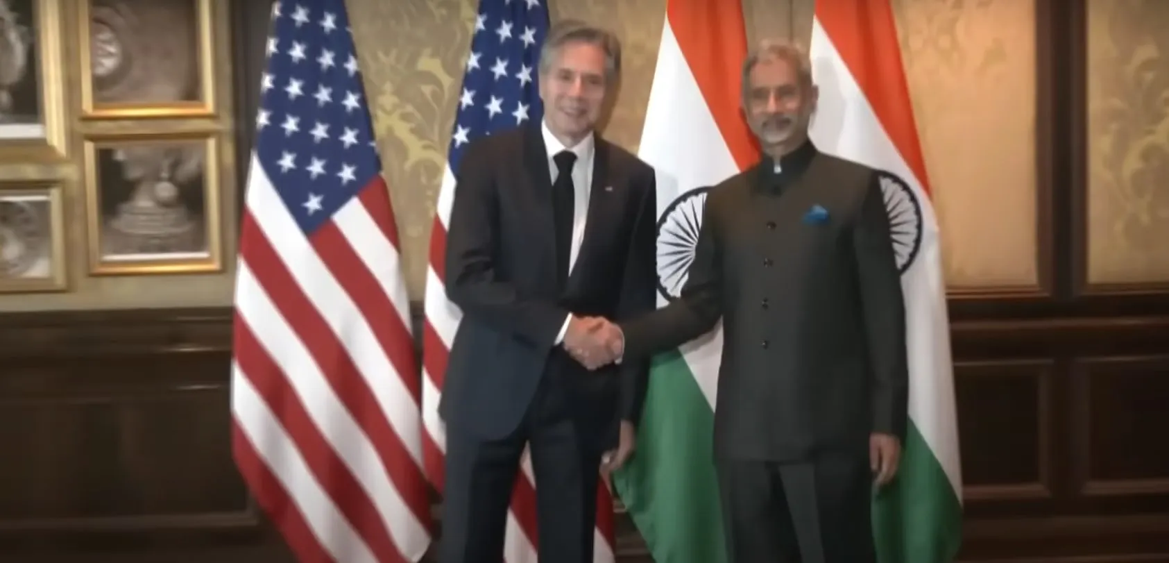 US Secretary of State Antony Blinken and EAM S Jaishankar