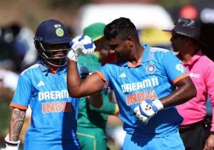 South Africa v India, 3rd ODI, Sanju Samson century