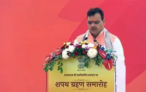 Swearing of Rajasthan CM-designate