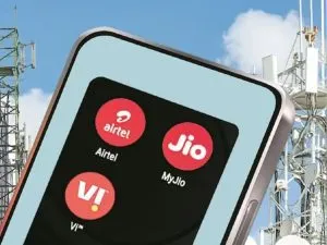 Jio, VI, Airtel