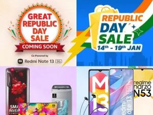 Amazon vs Flipkart Republic Day Sales