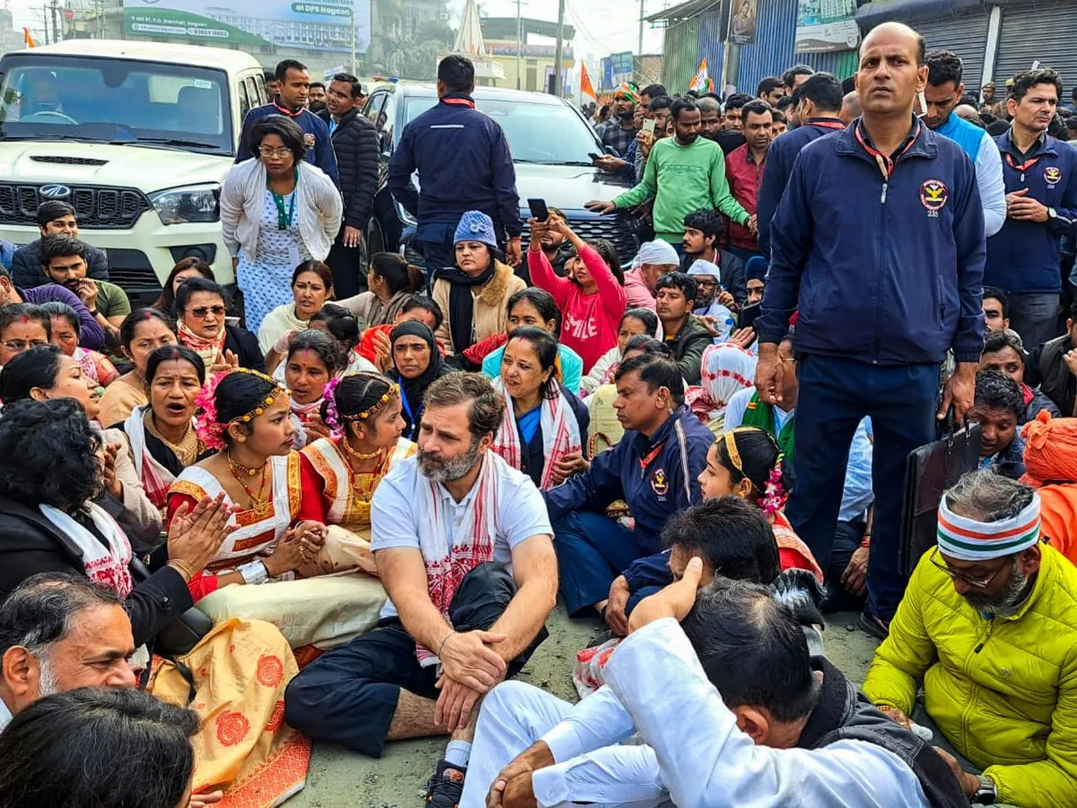 Bharat Jodo Nyay Yatra: Rahul Gandhi prohibited from holding street meeting भारत जोड़ो न्याय यात्रा: राहुल गांधी को नुक्कड़ सभा करने की मनाही