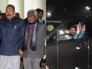 JMM legislature party leader Champai Soren staked claim to form government, CM Hemant Soren arrested JMM विधायक दल के नेता चंपई सोरेन ने सरकार बनाने का पेश किया दावा, CM हेमंत सोरेन गिरफ्तार