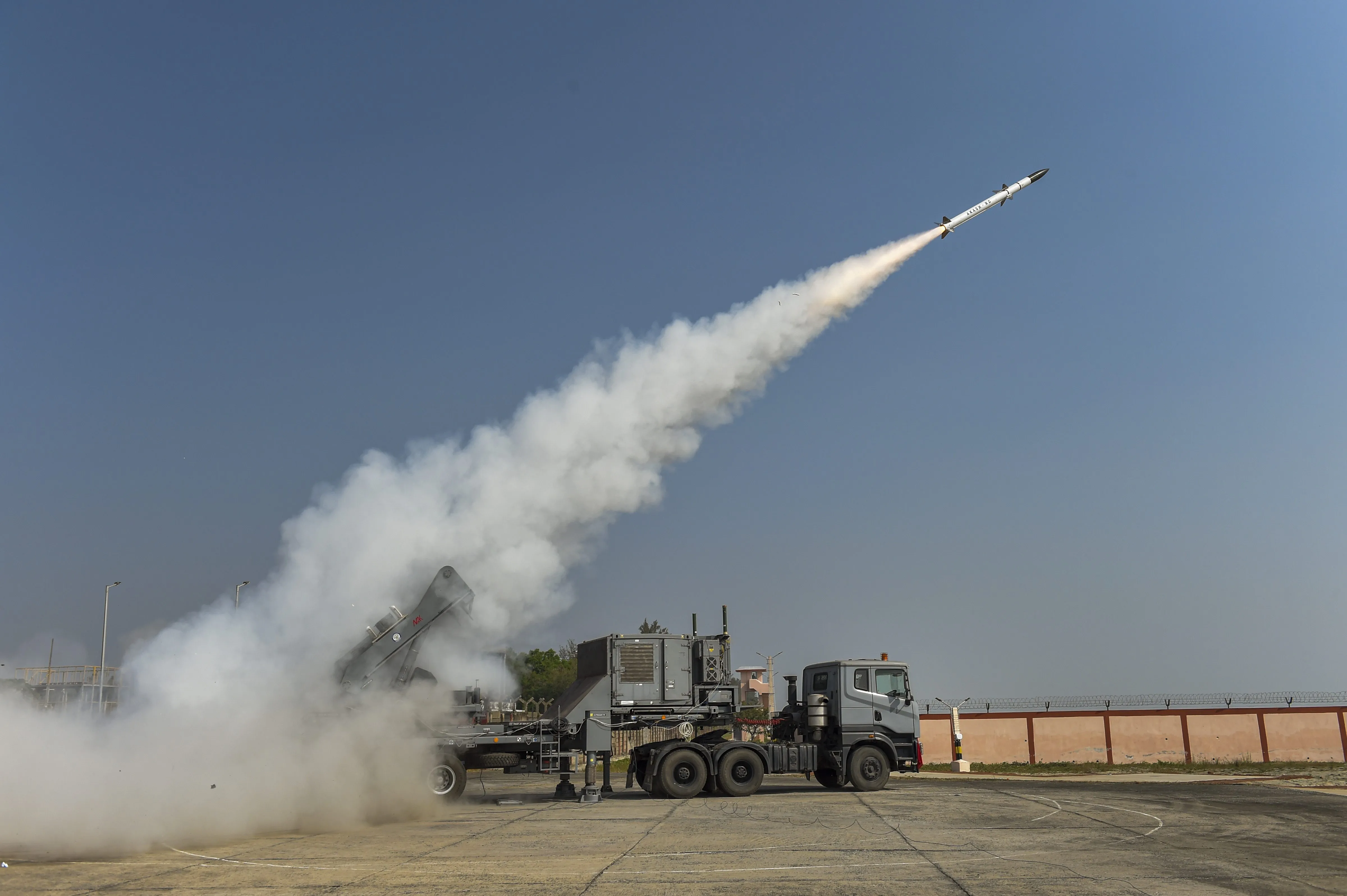 Flight test of New Generation AKASH missile
