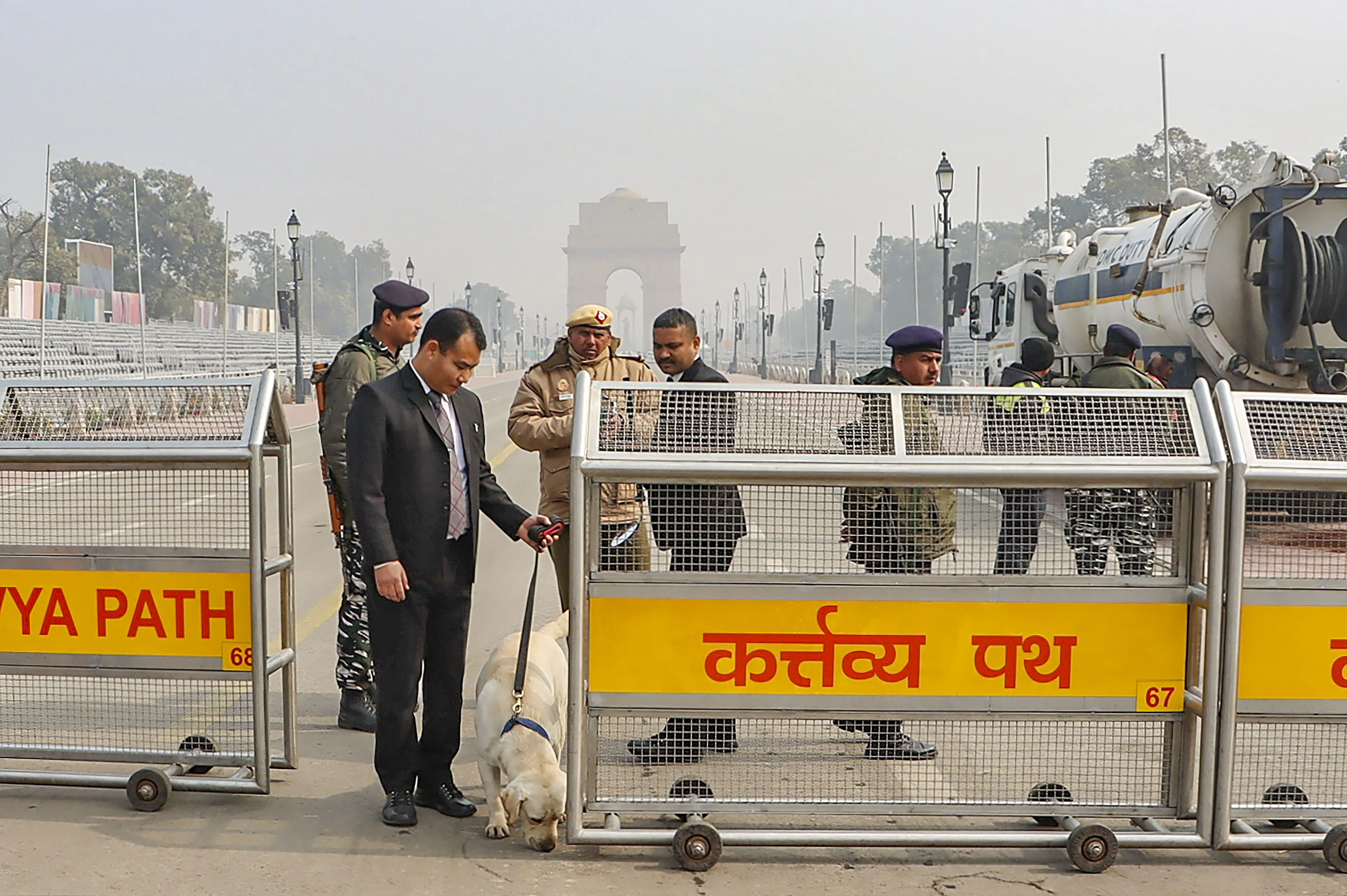 High security in Delhi ahead of Republic Day