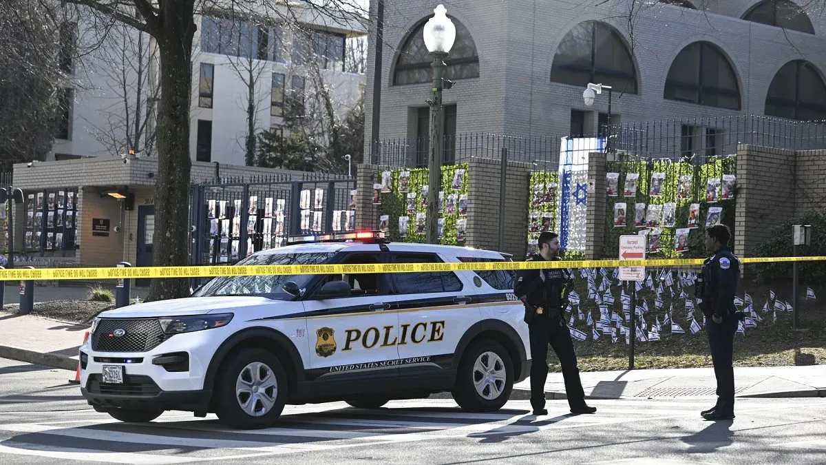Man set himself on fire outside Israeli Embassy in D.C.