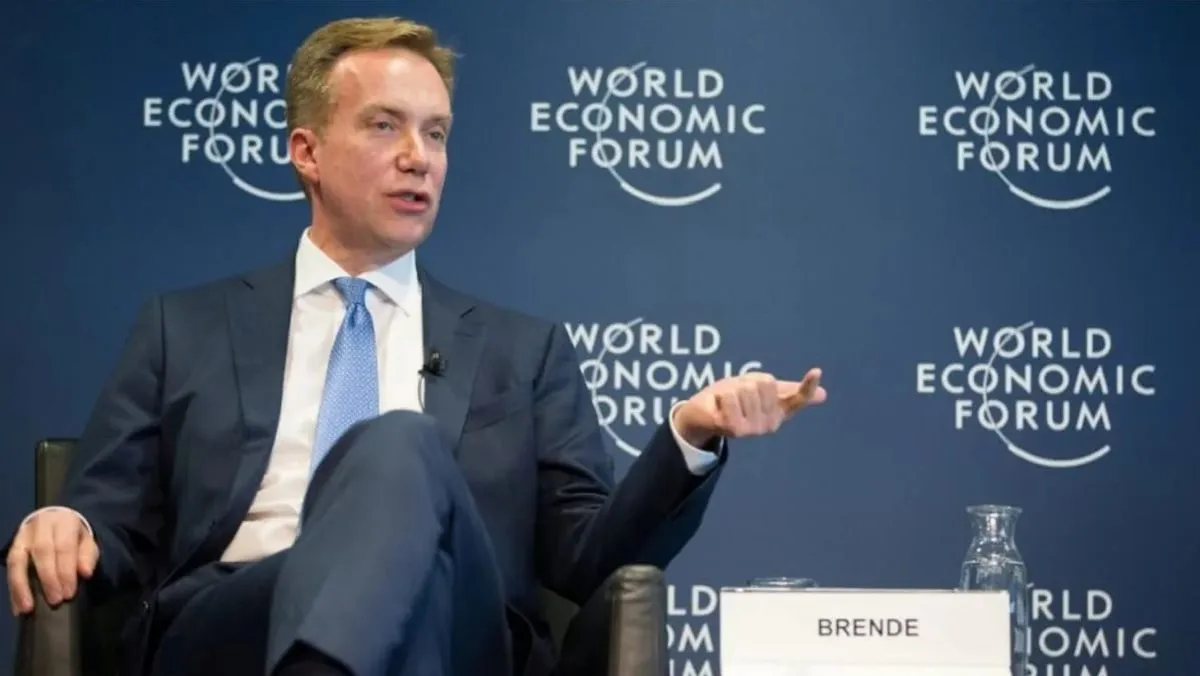 WEF President Borge Brende