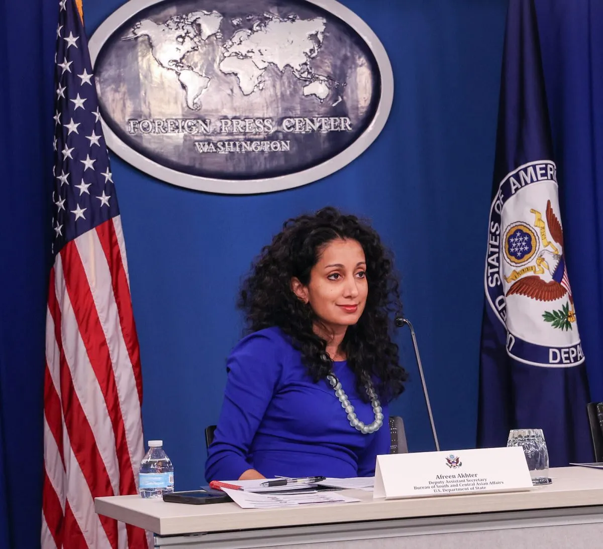 Afreen Akhter, Deputy Assistant Secretary in the Bureau of South and Central Asian Affairs (SCA)