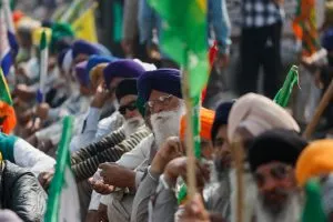farmers protest