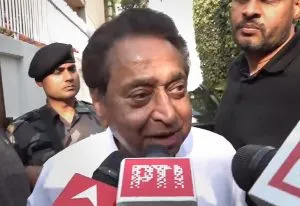 Congress leader Kamal Nath in Delhi