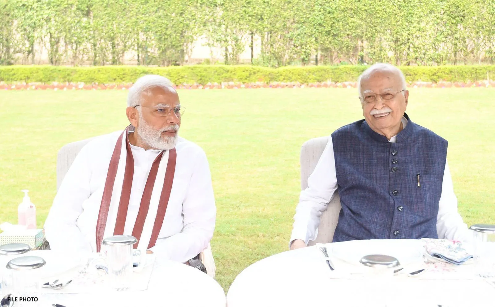 PM Modi with LK Advani