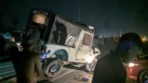 Tejashwi Yadav Escort Accident