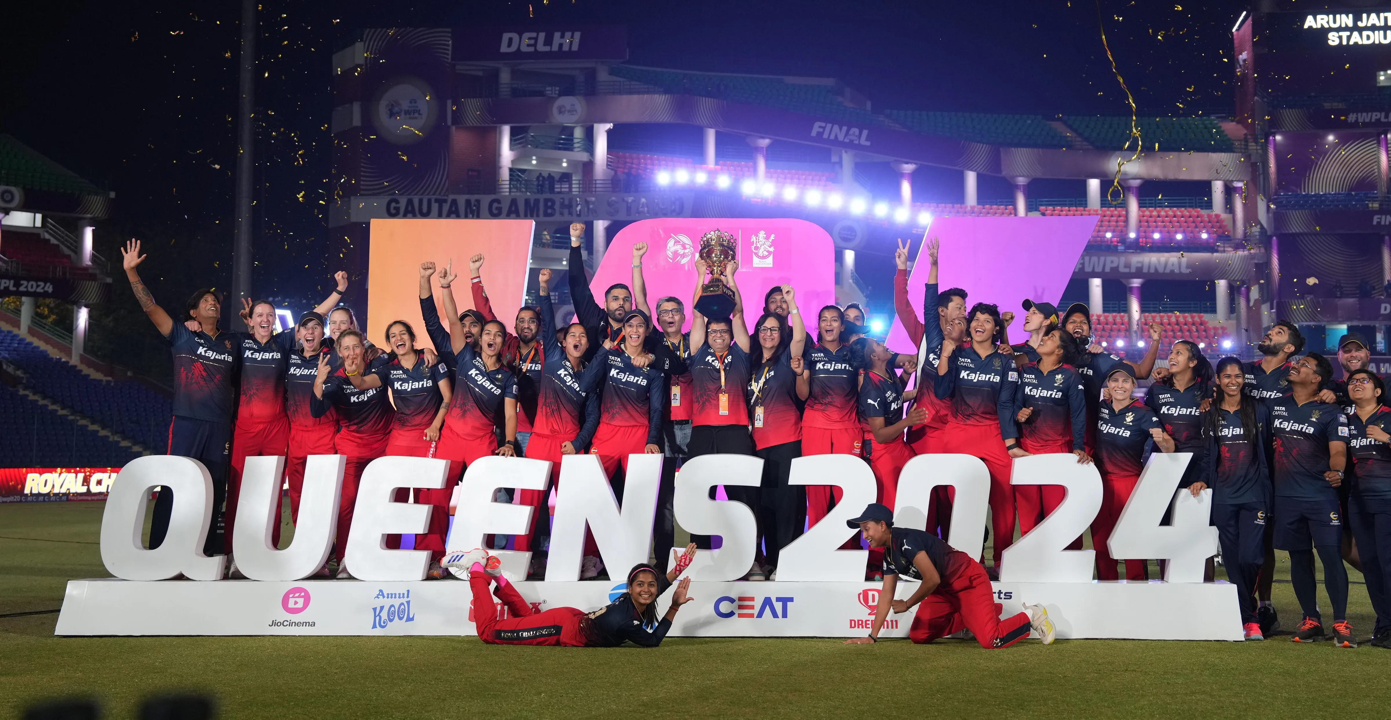 RCB wins WPL -T 20 final