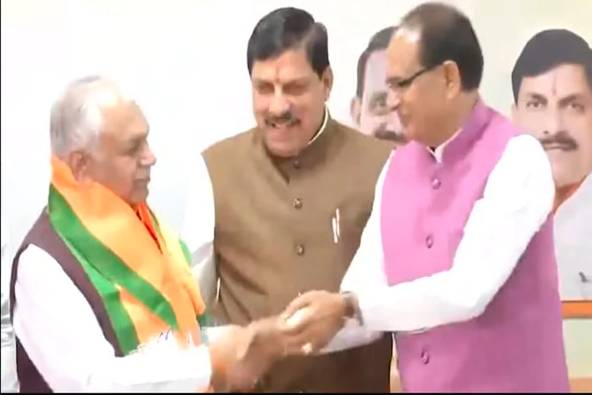 Suresh Pachauri Joins BJP