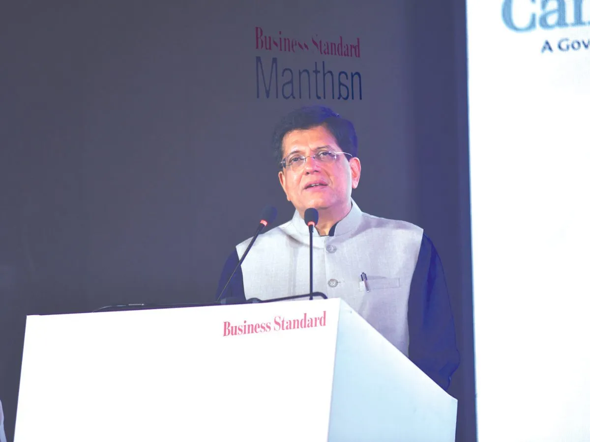 Business Standard Manthan 2024 : व्यापार नीति से वृद्धि को मिल रही रफ्तार; पीयूष गोयल, अमिताभ कांत समेत कई हस्तियों ने रखे अपने विचार BS Manthan: Piyush Goyal said- Trade policy is giving impetus to growth, many celebrities including Amitabh Kant, Montek Singh Ahluwalia expressed their views BS Manthan: पीयूष गोयल ने कहा- व्यापार नीति से वृद्धि को मिल रही रफ्तार, अमिताभ कांत, मोंटेक सिंह आहलूवालिया समेत कई हस्तियों ने रखे अपने विचार