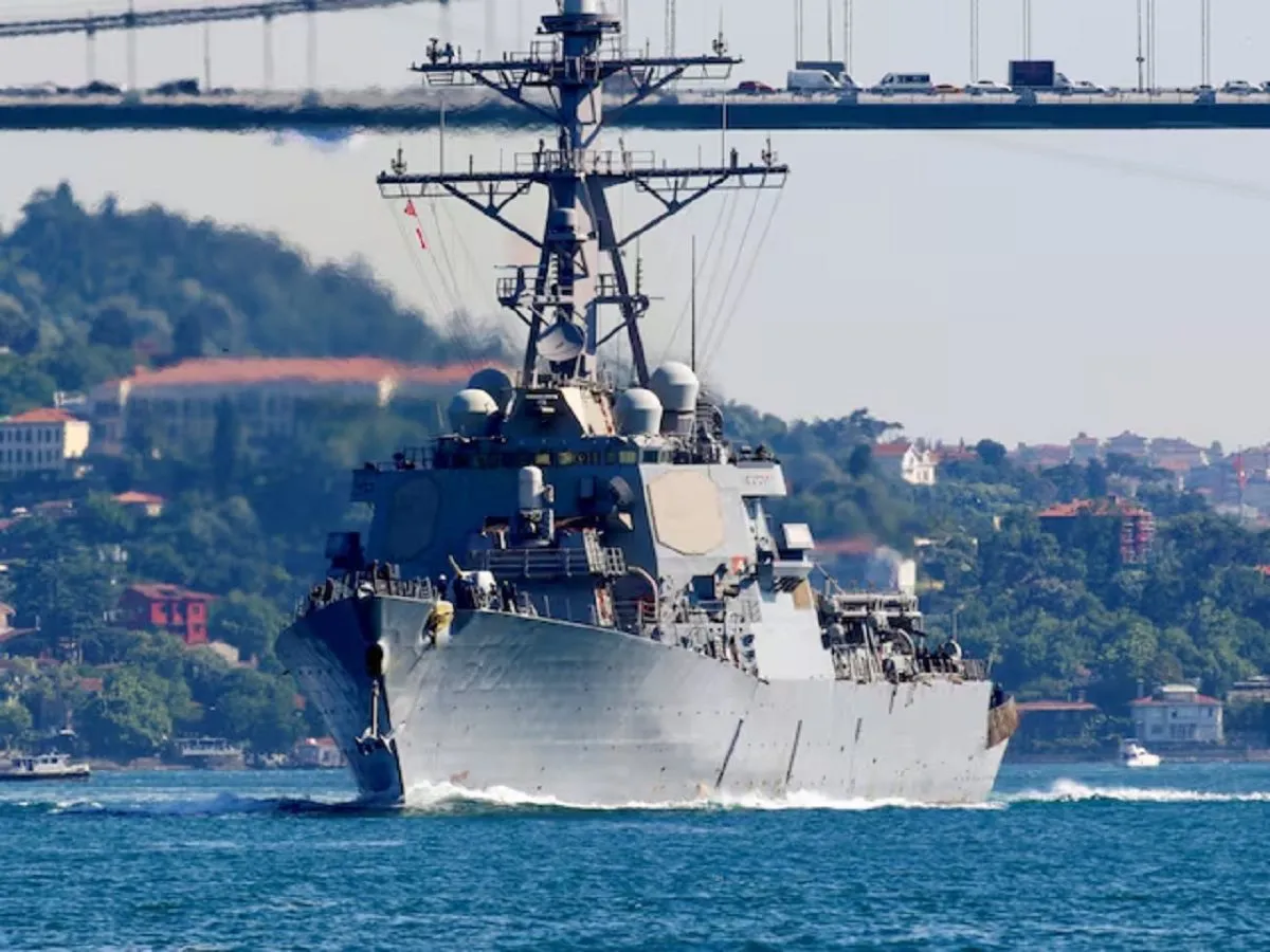 US Downs Barrage of Drones