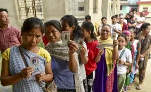 मतदान के पहले दो घंटों में औसतन 10.81 प्रतिशत हुई वोटिंग, Lok Sabha Election 2024, Phase 3: Average voting took place at 10.81 percent in the first two hours of voting
