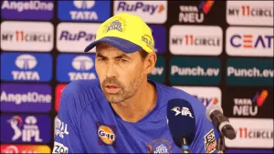 CSK head coach Fleming