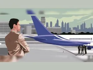 विमानन कंपनियों में कर्मी प्रबंधन, Out on a wing