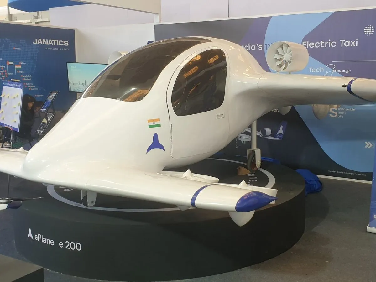Startup ePlane will develop e-air taxi prototype by March 2025 स्टार्टअप ePlane मार्च 2025 तक विकसित करेगी ई-एयर टैक्सी प्रोटोटाइप