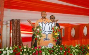 Yogi Adityanath campaigns for LS polls