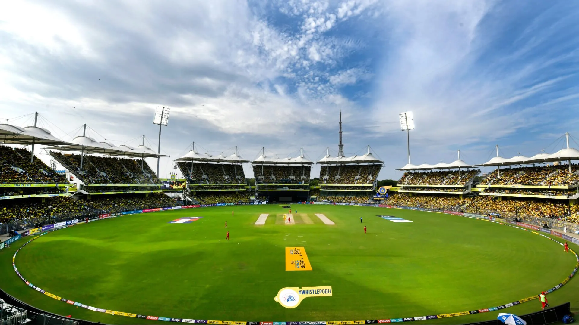 Chennai's MA Chidambaram Stadium is ready for the IPL title match, excitement at its peak IPL के खिताबी मुकाबले के लिए चेन्नई का एमए चिदंबरम स्टेडियम तैयार, उत्साह चरम पर