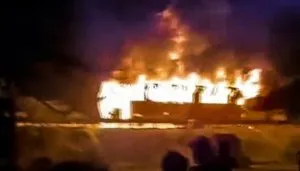8 killed, 20 injured after bus caught fire