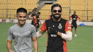 kohli and sunil chhetri