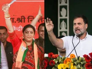 अमेठी में मुकाबला स्मृति बनाम राहुल, Lok Sabha Election 2024: अमेठी में मुकाबला स्मृति बनाम राहुल