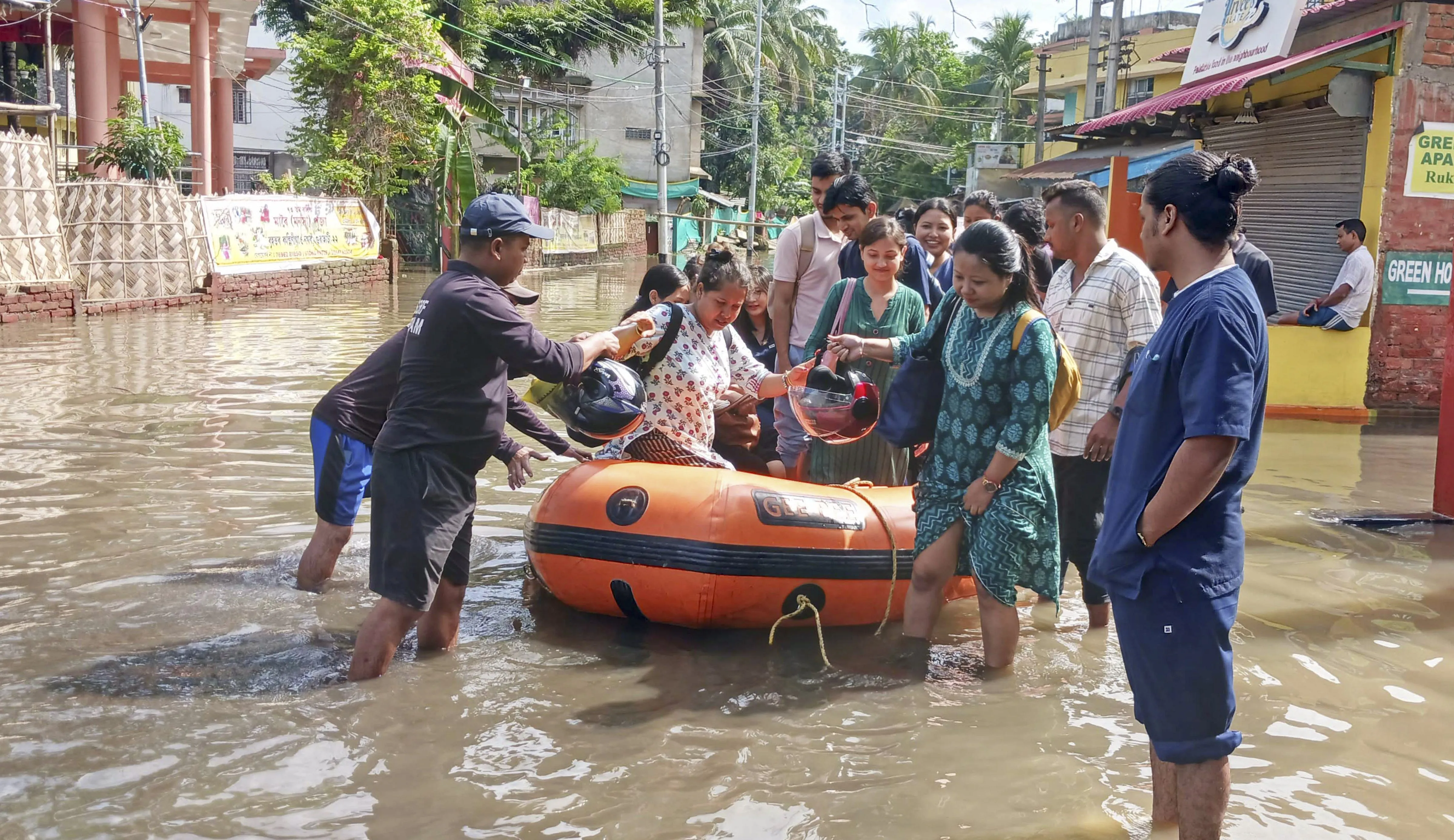 Weather: Floods in Assam