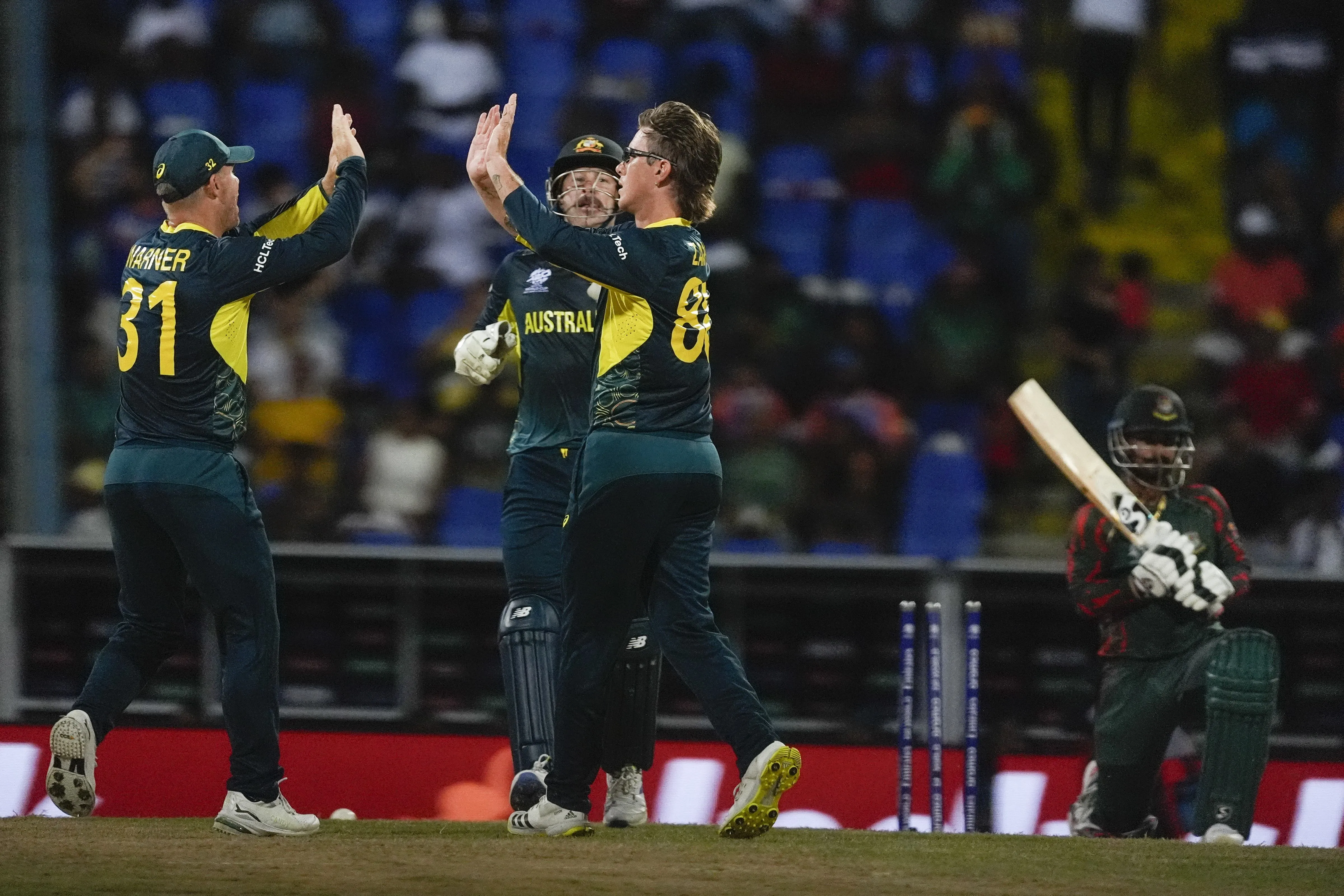 T20 Cricket WCup: AUS vs BAN