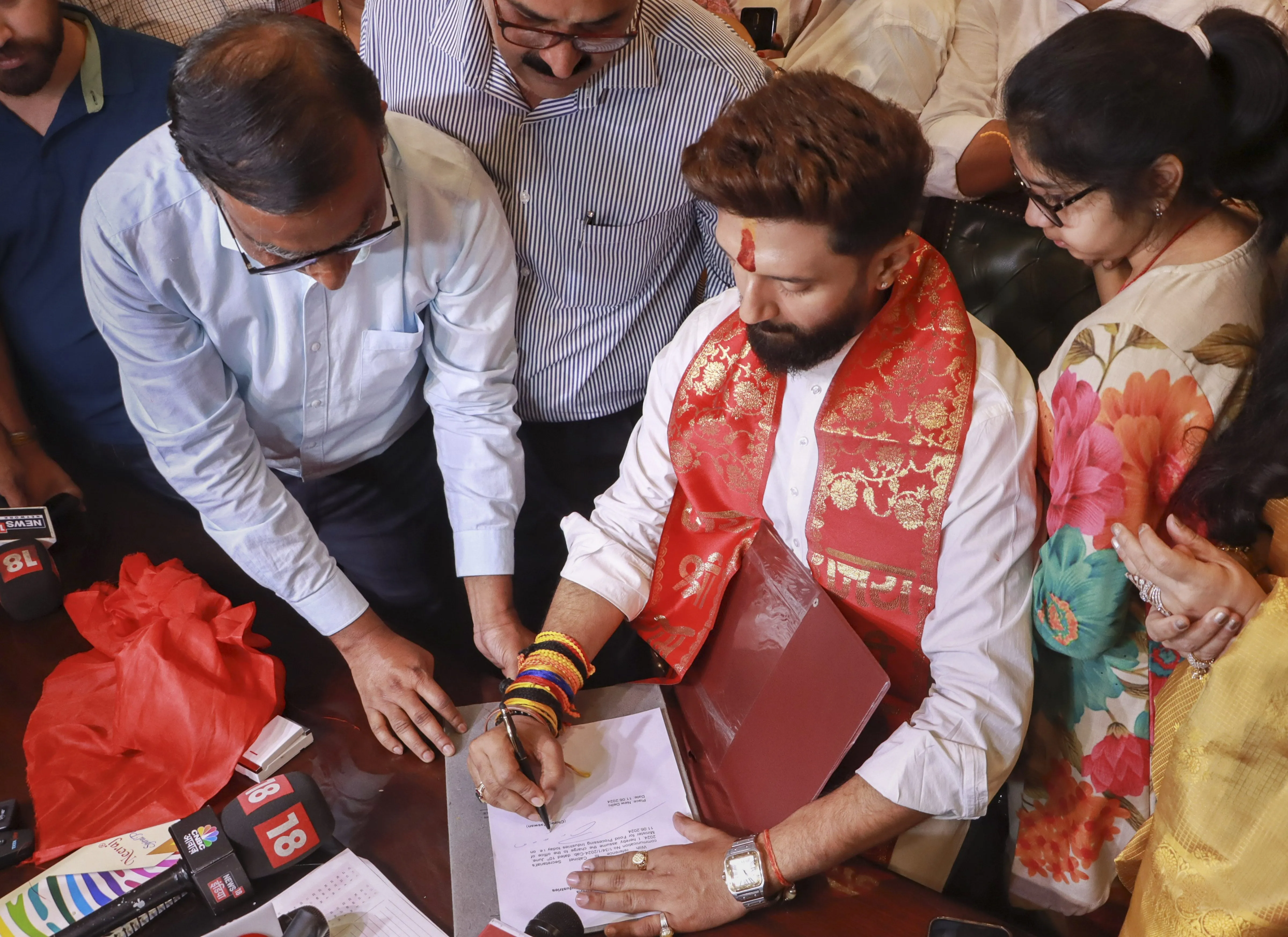 Chirag Paswan takes charge