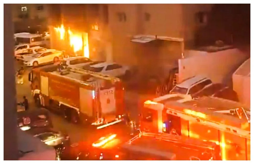 Kuwait fire