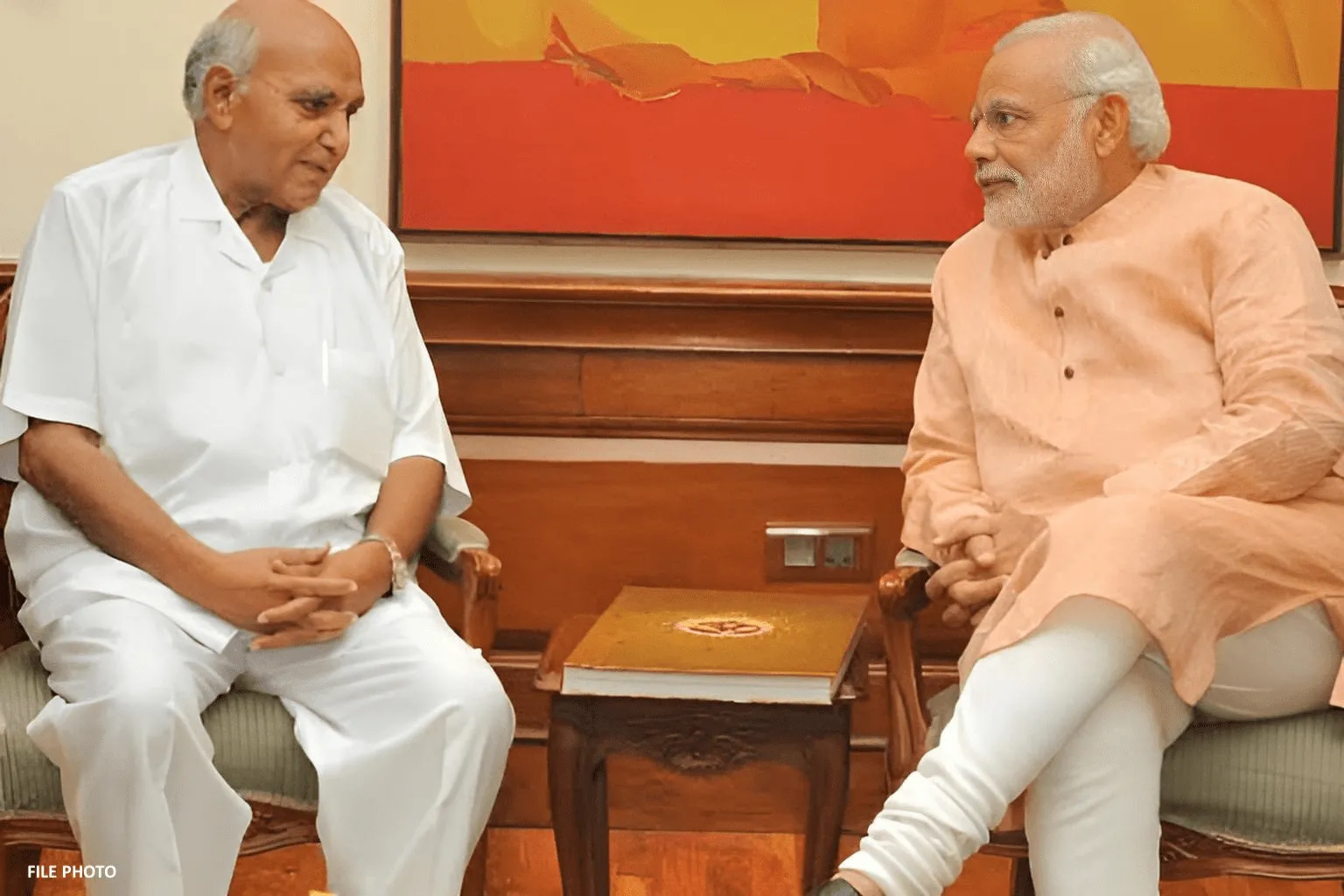 PM Modi with Ramoji Rao