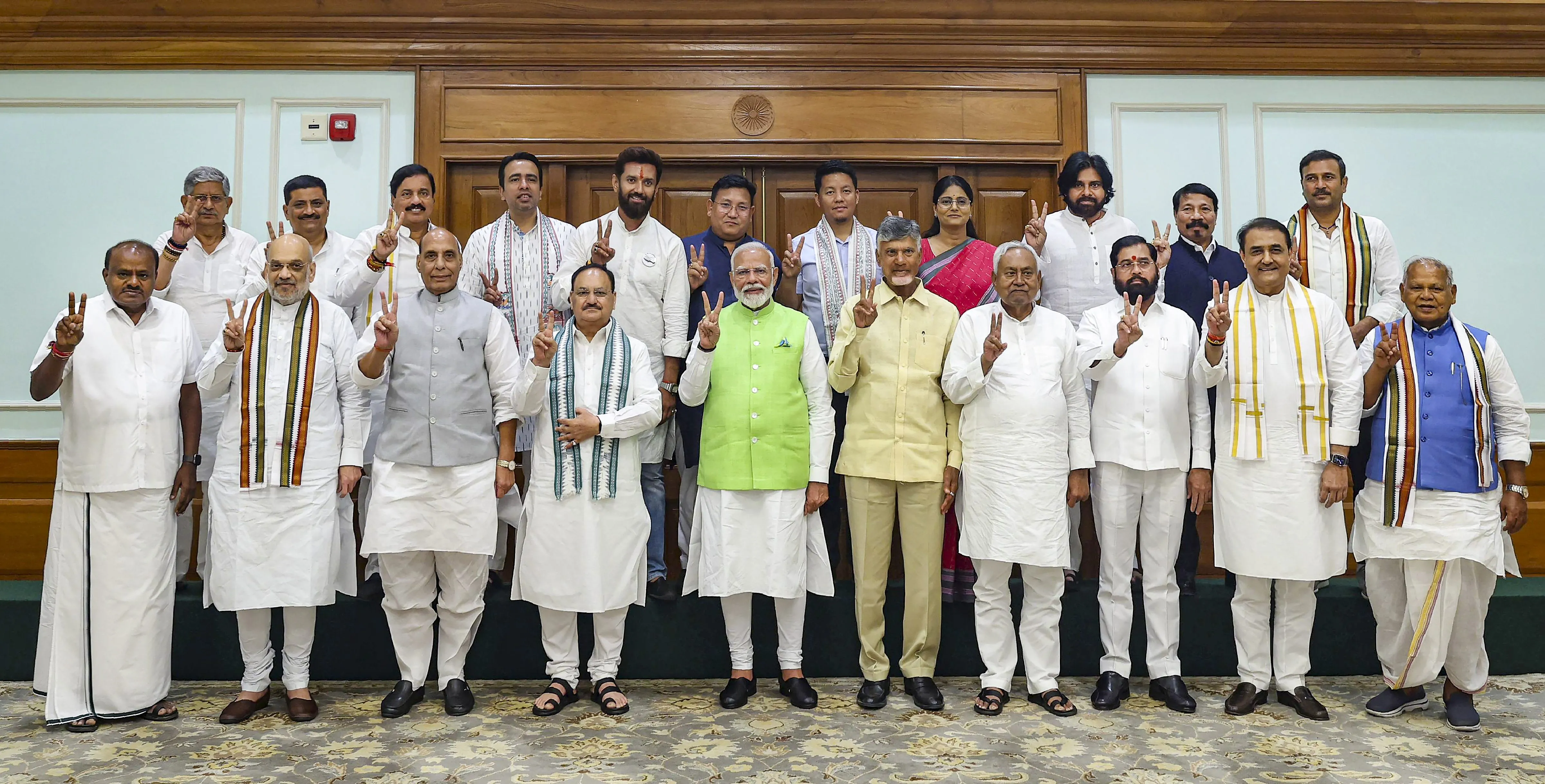 NDA Meeting at PM's residence